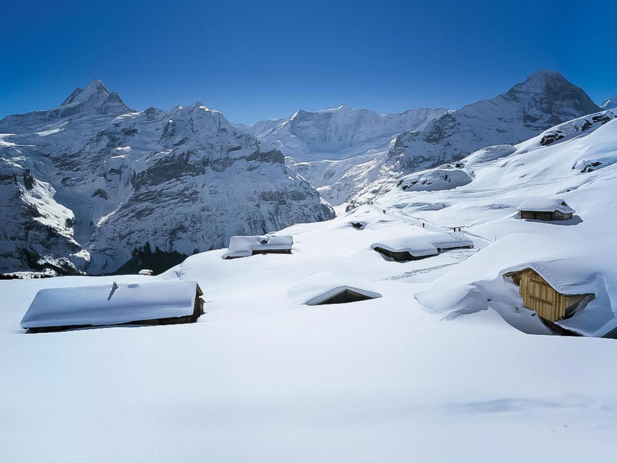 Apartment Chalet Abendrot Apartments-32 By Interhome Grindelwald Exterior photo